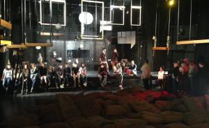  / Članovi teatarske radionice Travnik posebni gosti sinoćnjeg igranja predstave 'Tajna džema od malina', FOTO: MESS